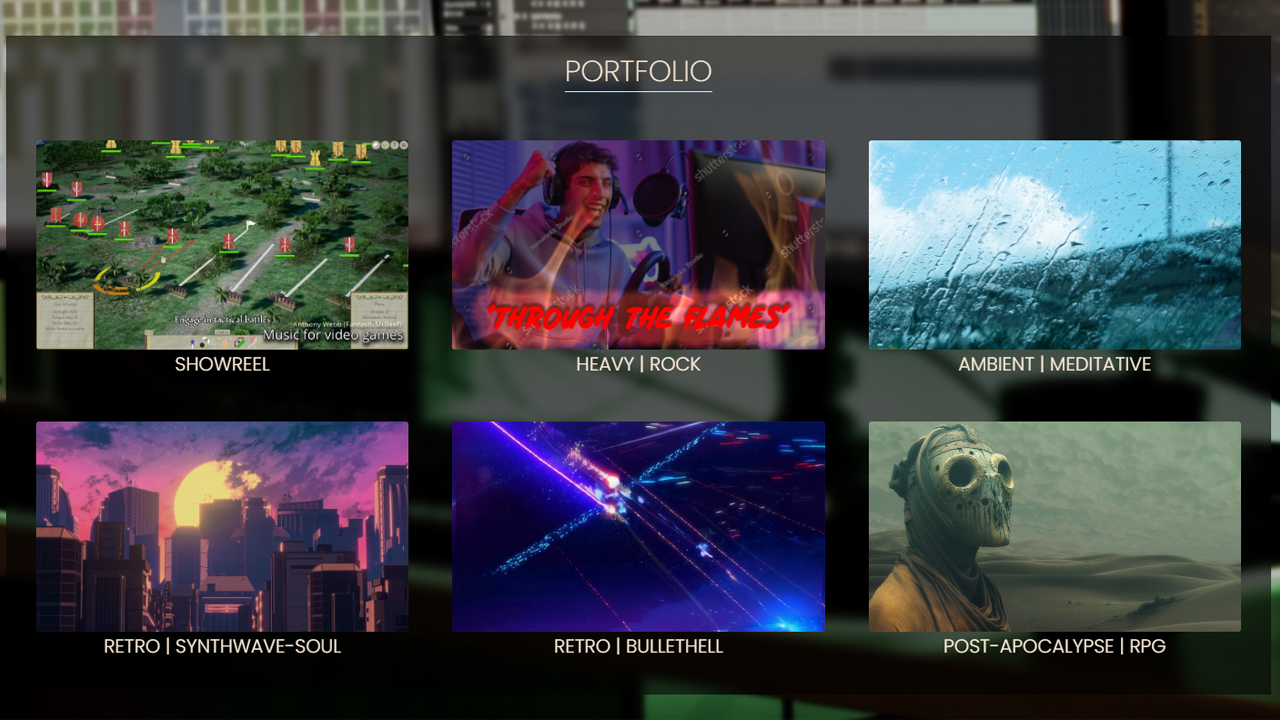 Music Composer Showreel Thumbnail